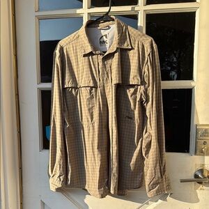 Mountain Khakis Khaki Checkered Men's Jacket